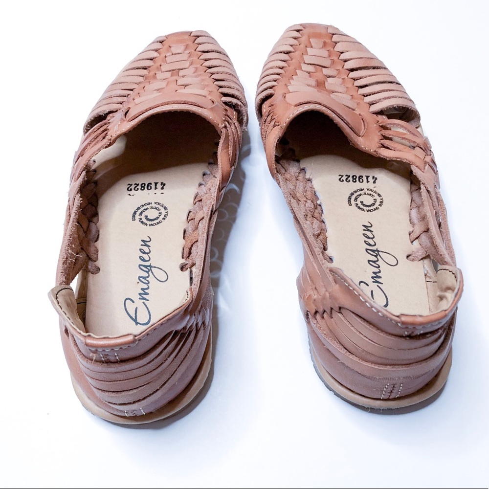 Authentic Mexican Leather Sandals 21 cm - Picture 7 of 7